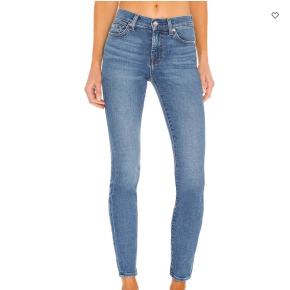 7 for all Mankind- The Skinny Jeans Size 27 - Picture 1 of 7